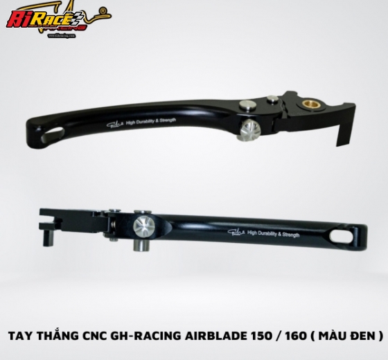 TAY THẮNG NHÔM CNC GH RACING - AIRBLADE 125,150,160