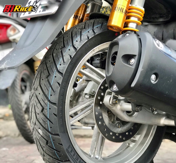 CẶP VỎ PIRELLI ANGEL SCOOTER 100/80 120/80 - 16 ( SHVN)