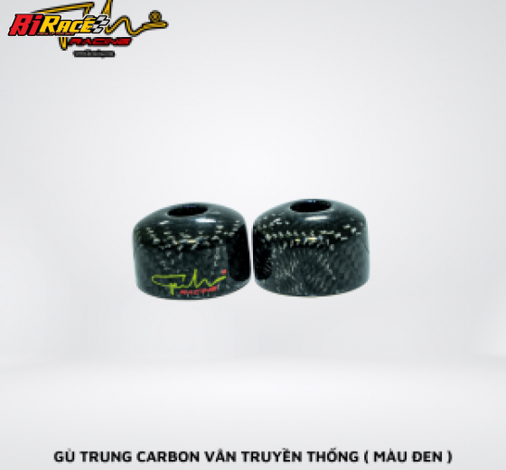GÙ TRUNG V2 CARBON VÂN ĐEN - GH-RACING