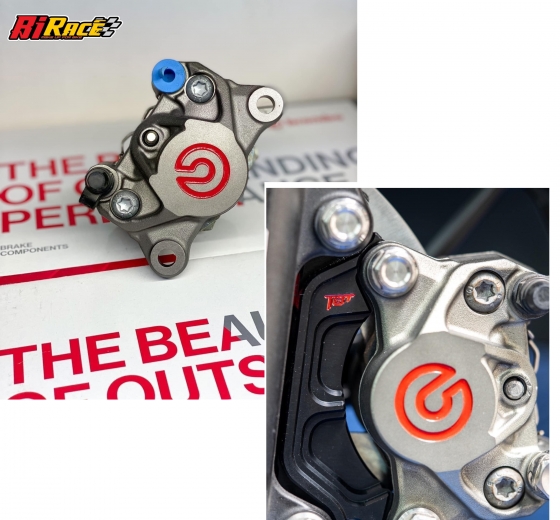 HEO BREMBO 2PISTON - BẢN LOGO ĐỎ , XÁM - CHÍNH HÃNG