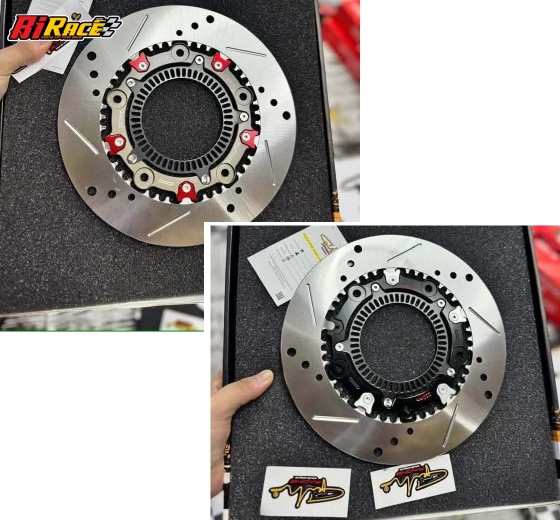 ĐĨA THẮNG RACE AIRBLADE 150,160 ABS - CUB125 220mm ( mẫu tròn ) 