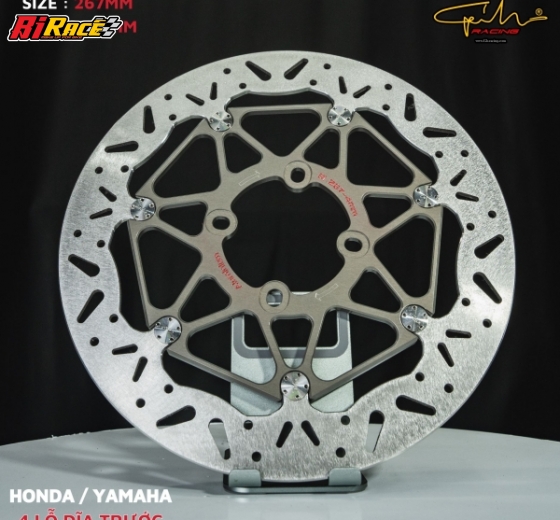 ĐĨA THẮNG GH-RACING SIZE 267MM DÒNG XE HONDA / YAMAHA 