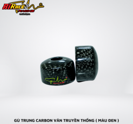 GÙ TRUNG V2 CARBON VÂN ĐEN - GH-RACING