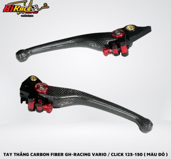 TAY THẮNG CARBON GH RACING- VARIO 125, 150