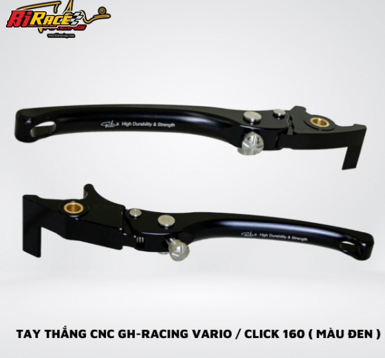 TAY THẮNG NHÔM CNC GH RACING - VARIO 160