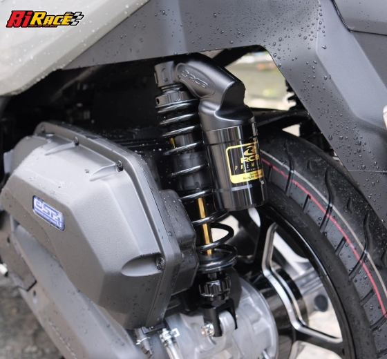 PHUỘC RCB TI VÀNG - BẢN VS -  AIRBLADE 125 - 160 335mm