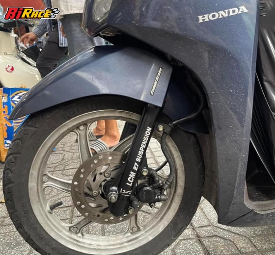 PHUỘC TRƯỚC LCM VARIO 125,150 - TI TRẮNG