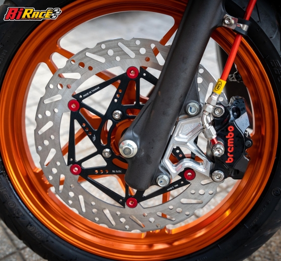 ĐĨA THẮNG GH-RACING / TRIFORCE 267MM DÒNG XE HONDA , YAMAHA