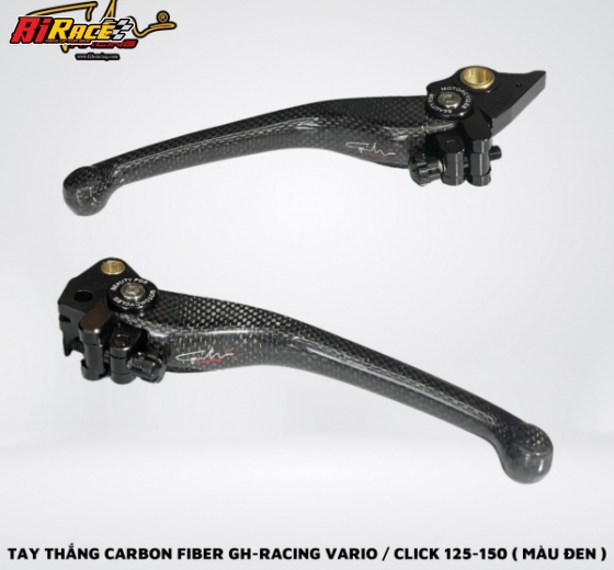TAY THẮNG CARBON GH RACING- VARIO 125, 150