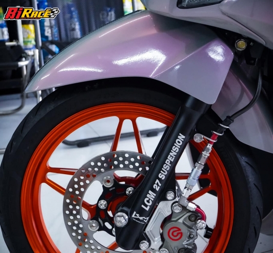 PHUỘC TRƯỚC LCM VARIO 125,150 - TI TRẮNG