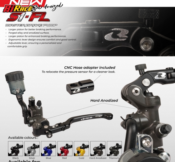 TAY THẮNG RCB 14MM S1 FLOW - TAY DÀI ( CẶP )