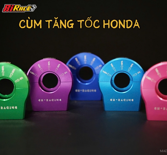 CÙM TĂNG TỐC GH RACING - HONDA,YAMAHA 