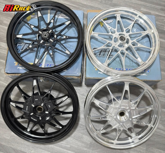 MÂM TEP RACING CNC ĐEN- VARIO, AIRBLADE, VISION