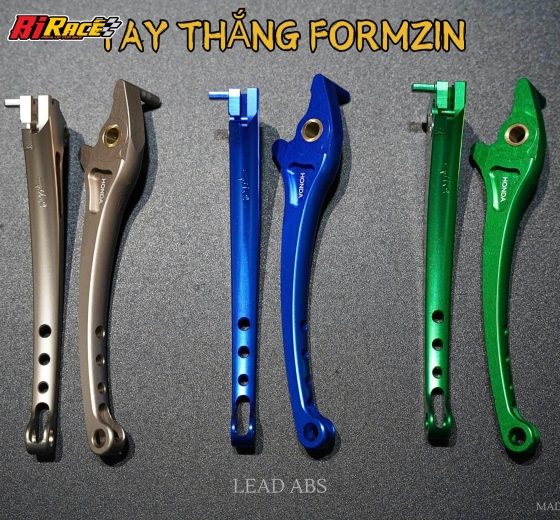 TAY THẮNG NHÔM CNC FORM ZIN GH RACING- AB ABS, LEAD ABS/ CBS