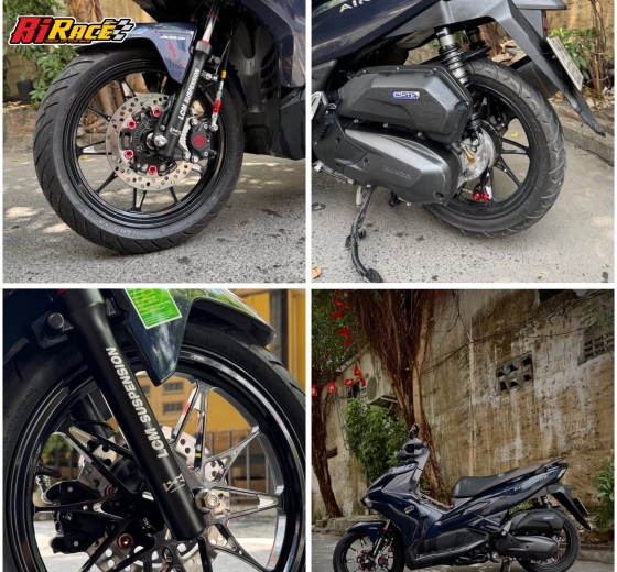 PHUỘC LCM TI TRẮNG-  AIRBLADE 125,150,160