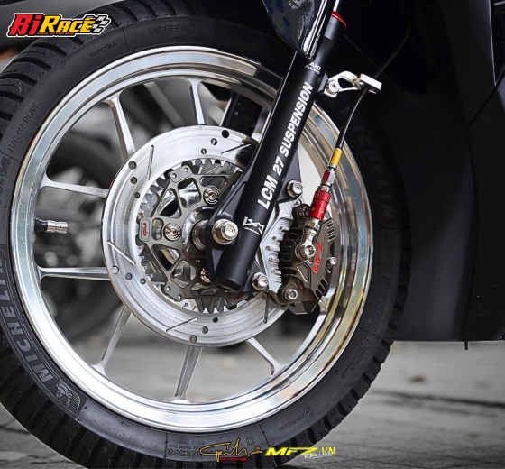  ĐĨA THẮNG RACE 220MM 4 LỖ- GH RACING ( MẪU TRÒN)