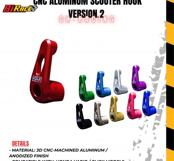 MÓC TREO ĐỒ CNC GH - MẪU 1 CÀNG V2