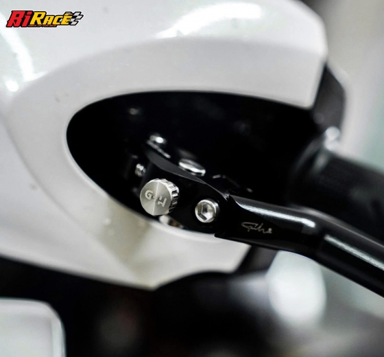 TAY THẮNG NHÔM CNC RACE- MẪU V2 SHVN