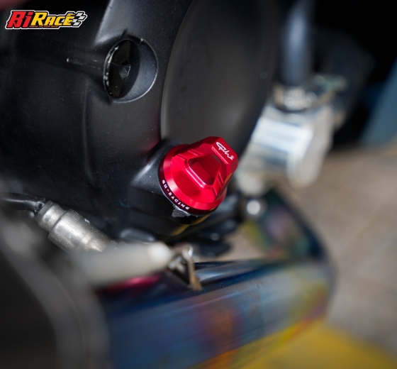 NẮP NHỚT NGẮN - GH RACING- HONDA/YAMAHA