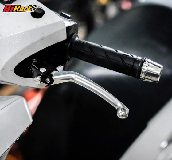 TAY THẮNG NHÔM CNC RACE- MẪU V2 SHVN