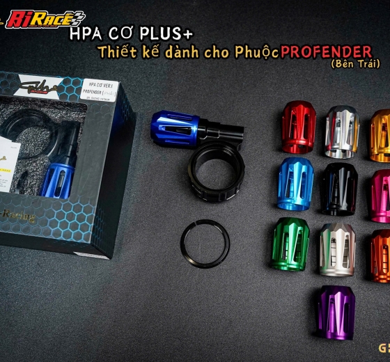 HPA CƠ GH RACING NÚM DIAMOND (Gắn phuộc rcb, profender, ohlins )