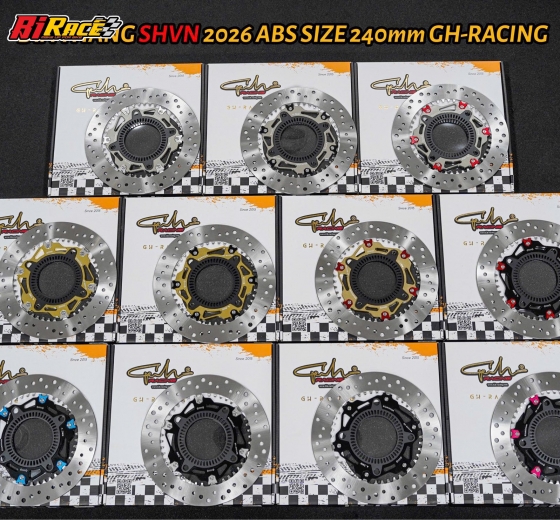 ĐĨA THẮNG GH-RACING RACE 240MM ABS-  SHVN 125/160 