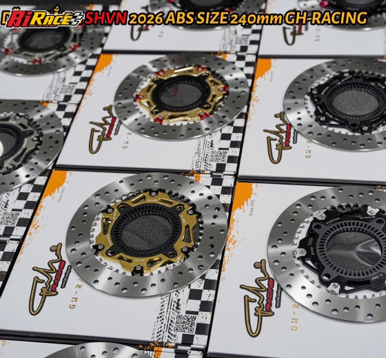 ĐĨA THẮNG GH-RACING RACE 240MM ABS-  SHVN 125/160 