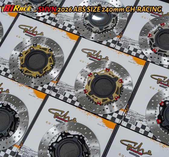 ĐĨA THẮNG GH-RACING RACE 240MM ABS-  SHVN 125/160 