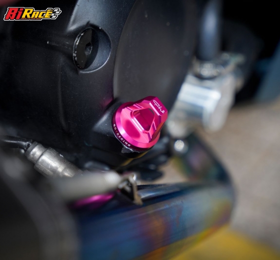 NẮP NHỚT NGẮN - GH RACING- HONDA/YAMAHA