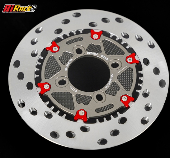 ĐĨA THẮNG RX CARBON SIZE 220MM GH-RACING 