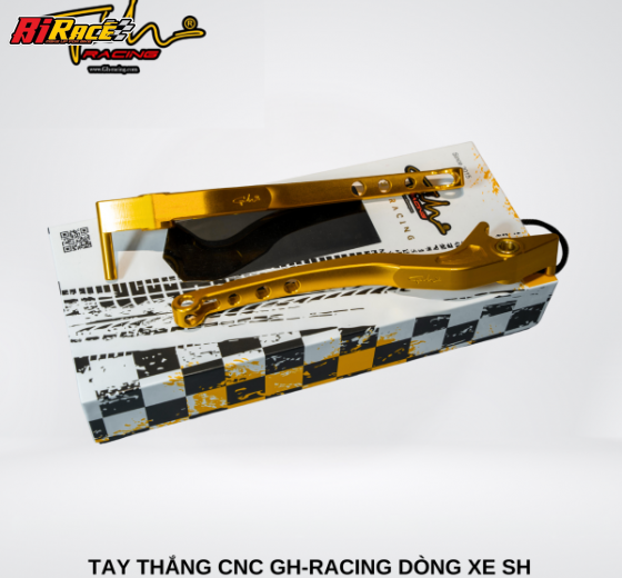 TAY THẮNG NHÔM CNC FORM ZIN GH RACING- SHVN 150i -> 350i