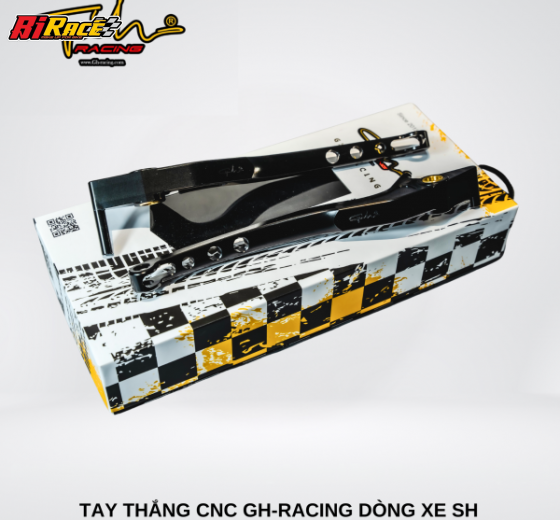 TAY THẮNG NHÔM CNC FORM ZIN GH RACING- SHVN 150i -> 350i