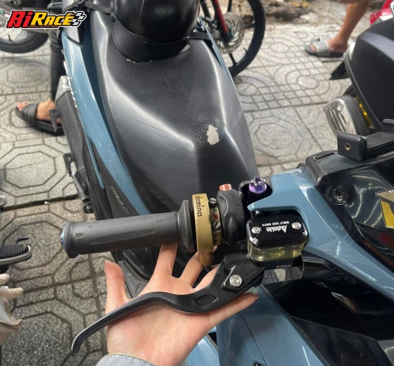 CẶP TAY THẮNG BÌNH DẦU VUÔNG 12.7mm + CÔN DÂY ADELIN