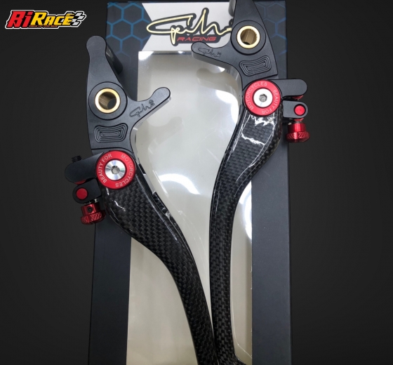 TAY THẮNG CARBON GH RACING- V2, SH