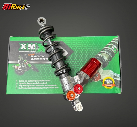 PHUỘC XMX BÌNH DẦU XÉO -LEAD,VARIO,VISION,SCOOPY( SALE ĐEN BD CAM )
