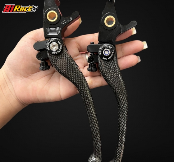 TAY THẮNG CARBON GH RACING- V2, SH