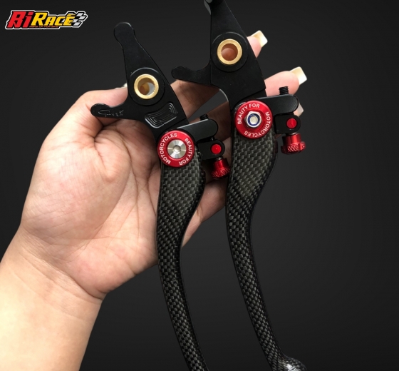 TAY THẮNG CARBON GH RACING- V2, SH