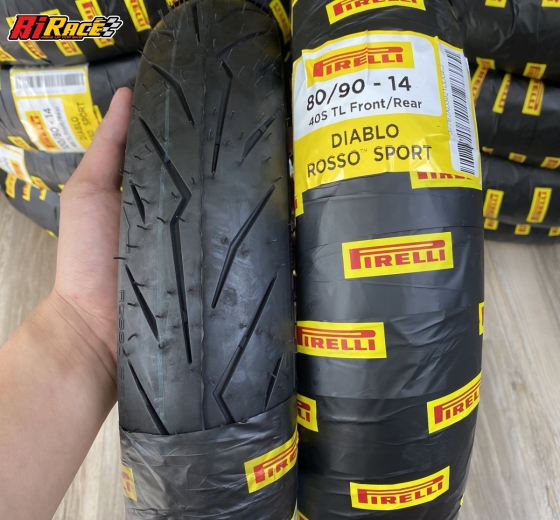 CẶP VỎ PIRELLI DIABLO ROSSO 80/90 - 90/90 ( CẶP )