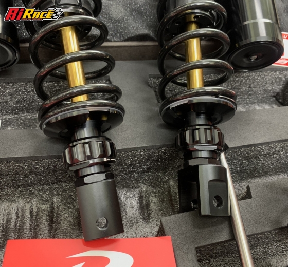 PHUỘC RCB TI VÀNG - BẢN VS -  AIRBLADE 125 - 160 335mm