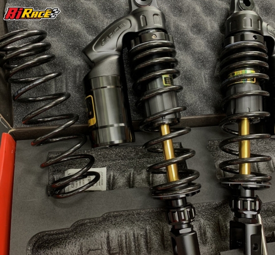 PHUỘC RCB TI VÀNG - BẢN VS -  AIRBLADE 125 - 160 335mm