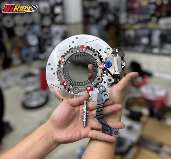 SALE COMBO ĐĨA GH RACING (AIR BLADE  ABS) - HEO 2 PIS TẶNG PÁT HEO GH & NGẮT DẦU GH 