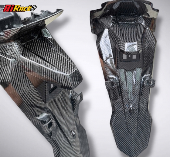 DÈ BIỂN SỐ AIR BLADE 125/160 - 4VAL ỐP CARBON FIBER