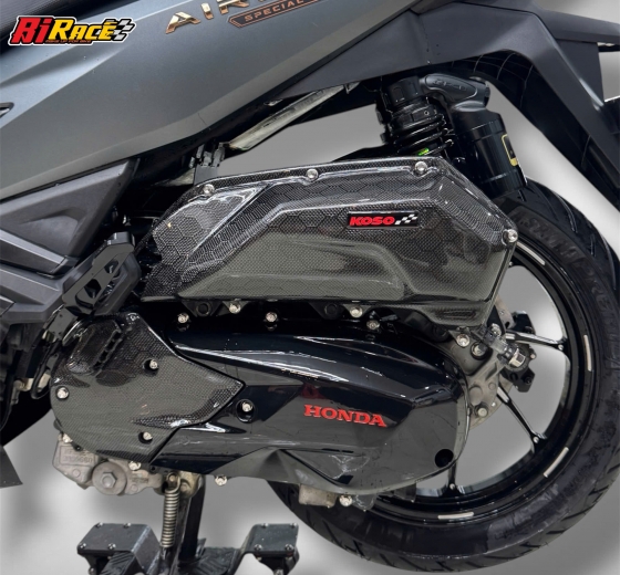 ỐP LỌC GIÓ AB 4VAL - 125/160 - - ỐP CARBON FIBER