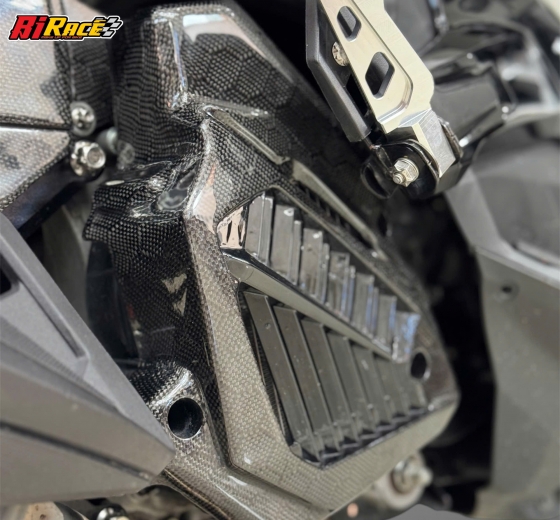 ỐP KÉT NƯỚC AB,VARIO - XE 2 VAL - ỐP CARBON FIBER