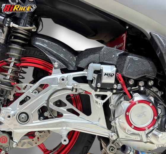 BỘ DÈ CON SH 350i - ỐP CARBON FIBER