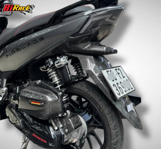 DÈ BIỂN SỐ AIR BLADE 125/150 - 2VAL ỐP CARBON FIBER