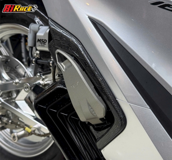 ỐP GÁC CHÂN SH125, 150, 160 - ĐỜI 2020 TỚI NAY ỐP CARBON FIBER