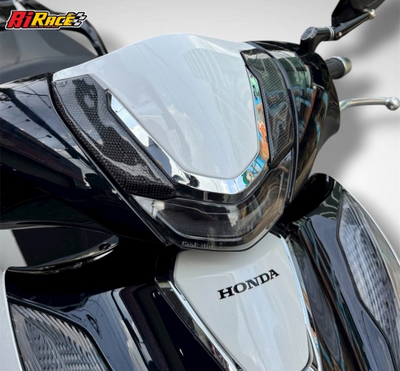 2 MIẾNG NHỰA VIỀN ỐP ĐẦU- Carbon fiber