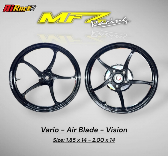 MÂM MFZ RACING ĐEN - VARIO, AIRBLADE, VISION,...