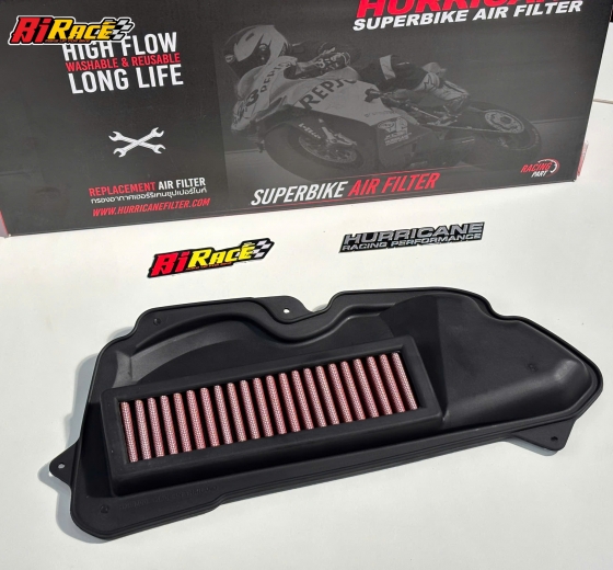 LỌC GIÓ HURRICANE CHÍNH HÃNG - LEAD 4VAL, GIORNO 125